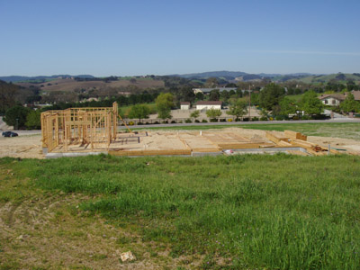 View of Framing from Oaks